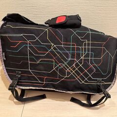 Tokyo subway messenger bag w/ Ch...