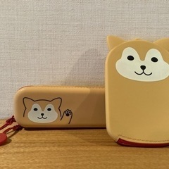 柴犬☆ペンケース&パスケース