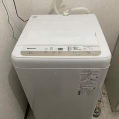 【6/5AMまで引取なら値下げ】パナソニック　洗濯機　NA-F5...