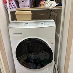 超美品 ドラム式洗濯機 8kg 洗濯乾燥機 乾燥機能付 アイリスオーヤ