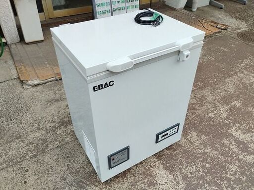 EBAC　冷凍庫　冷凍ストッカー　ECVD-24W70　70L　-24℃『中古美品、小傷あり』複数入荷！　2020年式