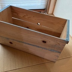 【現状渡し】アンティーク木箱 1個200円／2個300円　収納家...