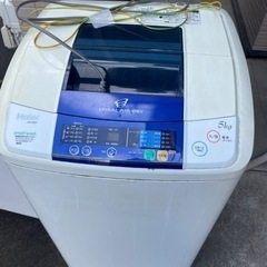 Haier（ハイアール）洗濯機　5.0kg 2013年　JW-K50F 生活家電 洗濯機