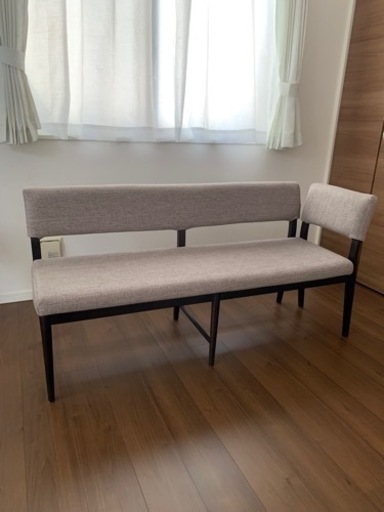 大塚家具　ベンチ　 フィル2（引取り限定）