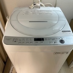 シャープ製　洗濯機　家電 生活家電 洗濯機