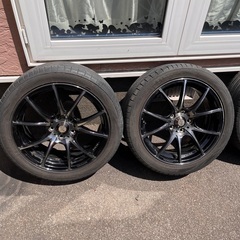 ウェッズスポーツアルミとタイヤ4本セット