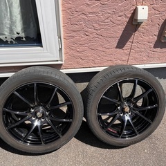 ウェッズスポーツアルミとタイヤ4本セット