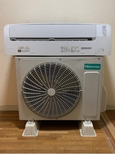 高年式、お買得‼️2020年❗️6畳用❗️取付込❗️ハイセンスエアコン