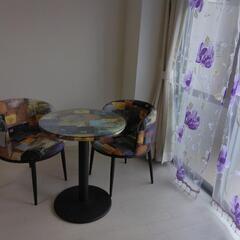 売約済み】新品未使用風椅子＆テーブル - テーブル 