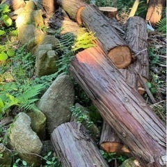 杉檜の間伐材 薪用 薪ストーブ 古民家
