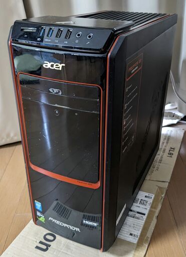 パルワールドにも/エイサー PREDATOR ゲーミングPC/メモリ16GB/GTX970搭載/ Apexやマイクラにも/プレデター