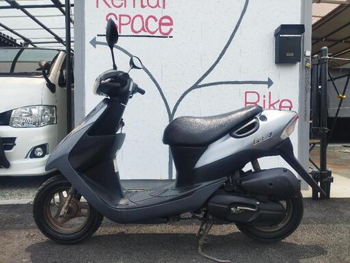 【ご成約】★大分県大分市発★ スズキ レッツ2 シルバー タイヤ前後ほぼ新品！ 始動、走行動画あり