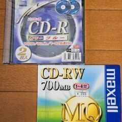 データ用CD-R、CD-RW　あげます