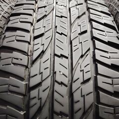 YOKOHAMA GEOLANDAR A/T G015 265/65R17 17インチ 夏タイヤ 4本 19年製 バリ溝 ランクルプラド ハイラックスサーフ等　(KTN075)