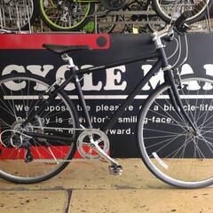 中古　クロスバイク　黒