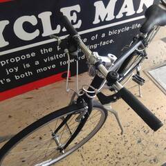 中古　クロスバイク　黒