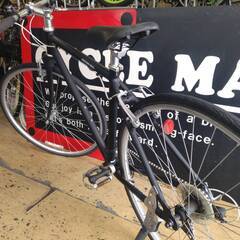 中古　クロスバイク　黒