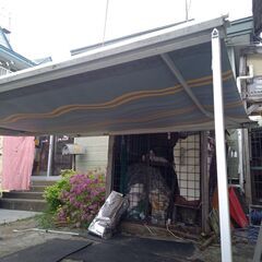 サイドウォーニングテント３ｍ