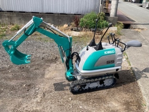 希少車 コベルコ SS1/2 KOBELCO 油圧ショベル ミニユンボ  ガソリンエンジン