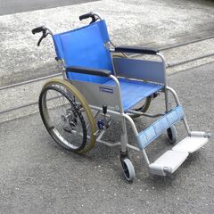 カワムラ　車いす　ノーパンクタイヤ　20インチ　折りたたみ　車イス　車椅子　