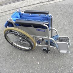 カワムラ　車いす　ノーパンクタイヤ　20インチ　折りたたみ　車イス　車椅子　