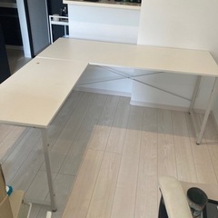 【ネット決済】L字型　オフィス用家具 机
