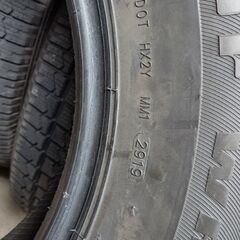 【手渡し限定】 10分山 バリ山 ほぼ新品 スタッドレス 225/65R17 4本セット