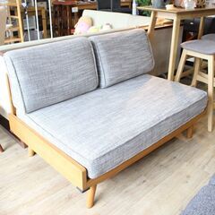 【川崎市宮前区リサイクルオフ】unico　ウニコ　ALBERO　2Pソファ