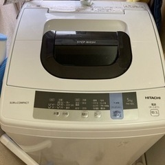 ★引渡予定者様決定【HITACHI 5キロ洗濯機 2018年製】
