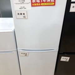 【1年間動作保証付き】2ドア冷蔵庫　142L 2021年製 1年間動作保証付き】2ドア冷蔵庫 142L 2021年製