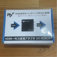HDMI→RCA変換アダプター