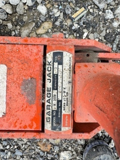 GARAGE JACK　ガレージ　ジャッキ　3トン　3ｔ　高さ　約120～610mm　乗用車　小型トラック　フロアジャッキ GARAGE JACK ガレージ ジャッキ 3トン 3t 高さ 約120～610mm 乗用車