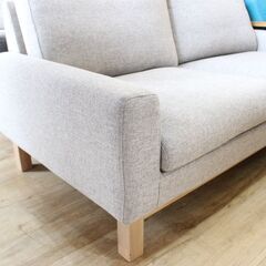 川崎市宮前区リサイクルオフ】シギヤマ家具 2Pソファー