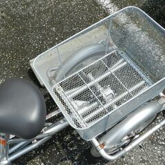 三段変速付き三輪自転車 ♪大きな後ろかごで買い物便利♪ 後ろ2輪