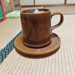 【値下げ】大きな焼き物のコーヒーカップ