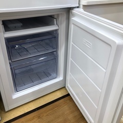 【1年間動作保証付き】YAMAZEN 2ドア冷蔵庫　173L 2022年製