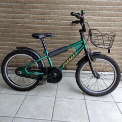 【購入予定者決定済】子供用自転車（DUALLY）18インチ  グリーン