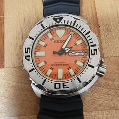 レア　美品　初代オレンジモンスター家具 時計