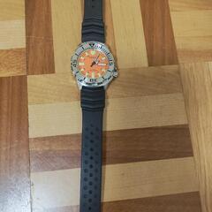 レア　美品　初代オレンジモンスター家具 時計