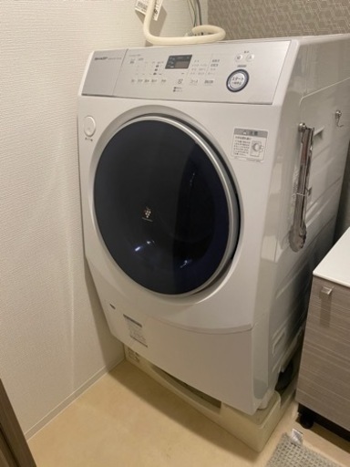 SHARP ドラム式洗濯機　ES-H10C 右開き
