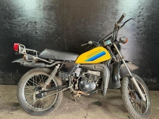 TS50 スズキ　２stオフロード ①希少 スズキ TS50 ハスラー 2スト（1983) 水冷 オフロード スズキ