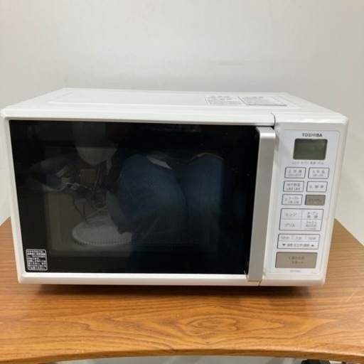 O2406-050 TOSHIBA 電子レンジ ER-R16E5 2019年製 動作確認済み キズ汚れ有り