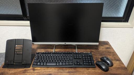 HPモニターELECOMキーボードマウスおまけ付き
