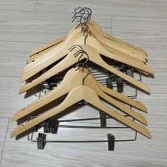 生活雑貨 洗濯用品 木製ハンガー