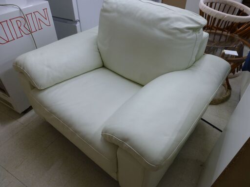 桐生店【現状品】j6-6 ワタリジャパン二人掛けソファ