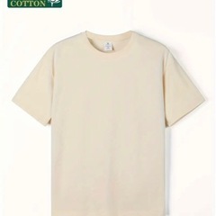 Tシャツ　メンズMサイズ　クリーム色