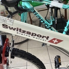【未使用品】Switz sport スウィツスポート　alpine patrol 折りたたみマウンテンバイク　自転車6段変速　26インチ