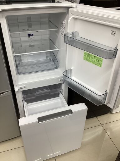 SHARP 冷蔵庫 SJ-GD15H-W 152L かきごおり シャープ 2ドア冷蔵庫SJ-GD15H-W