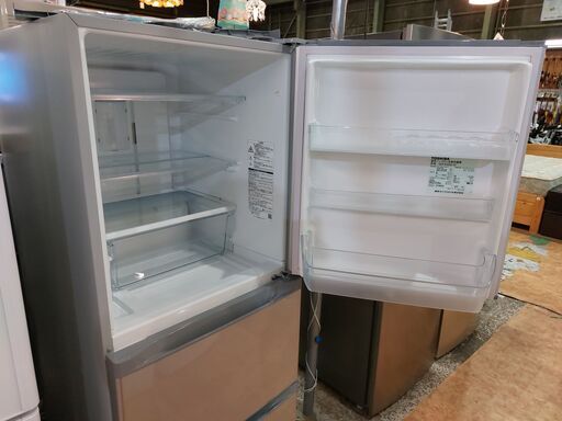 3ドア冷蔵庫 TOSHIBA 330L 2017年製