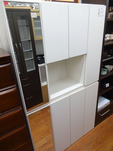 ミラー付き下駄箱【モノ市場東浦店】125
